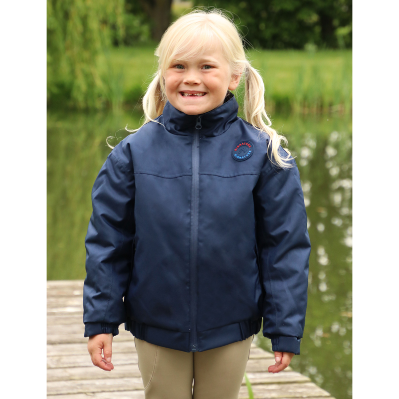 Hy Signature Children's Waterproof Blouson - Navy-2